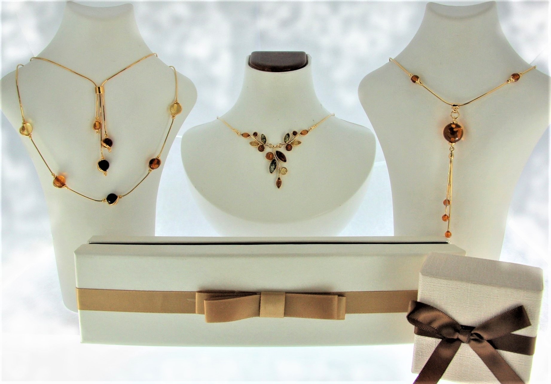 Collier/Kette Silber vergoldet