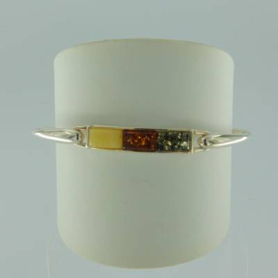 Armreif Rechteck Bernstein mix