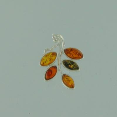 Anh�nger Blatt Bernstein mix