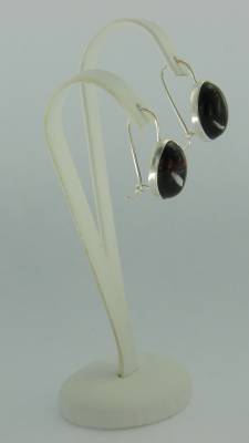 Ohrh�nger Oval Bernstein rot