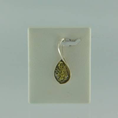 Anh�nger Tr�pfchen Bernstein gr�n