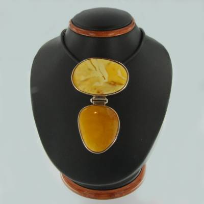 Anh�nger Bernstein milchig