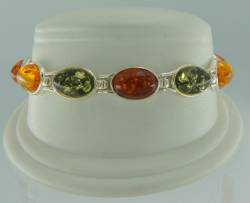 Armband Oval Bernstein mix