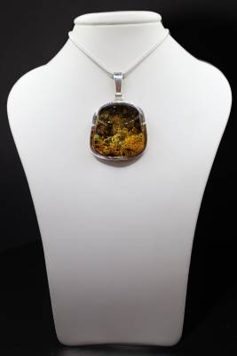 Anh�nger Bernstein gr�n