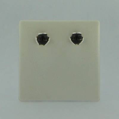 Ohrstecker Kugel Bernstein rot