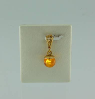 Anh�nger Silber vergoldet