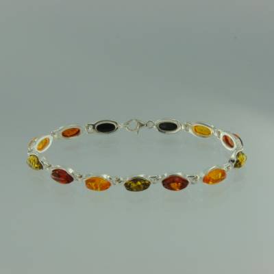 Armband Oval Bernstein mix