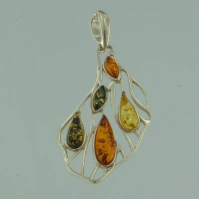 Anh�nger Blatt Bernstein mix