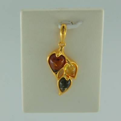 Anh�nger Tropfen Bernstein mix