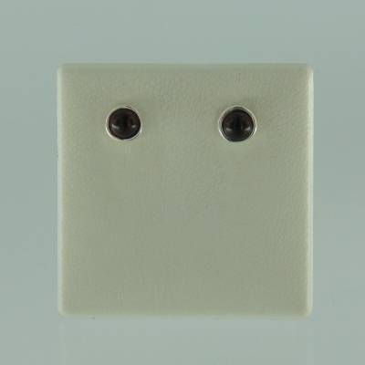 Ohrstecker Rund Bernstein�rot