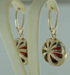 Ohrh�nger Rund Bernstein rot