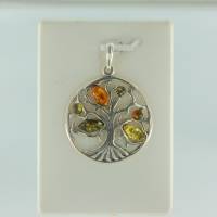 Anh�nger Lebensbaum Bernstein mix