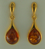 Ohrh�nger Tropfen Bernstein braun