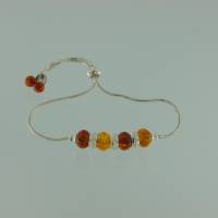 Armband Scheibe Bernstein mix