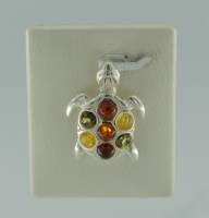 Anh�nger Schildkr�te Bernstein mix