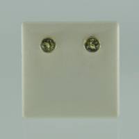 Ohrstecker Rund Bernstein�gr�n