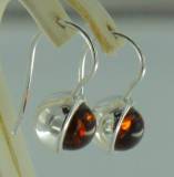 Ohrh�nger Rund Bernstein braun