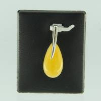 Anhnger Tropfen Bernstein milchig