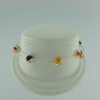 Armband Kugel Bernstein mix