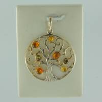 Anh�nger Lebensbaum Bernstein mix