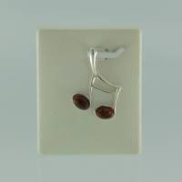 Anh�nger Note Bernstein braun