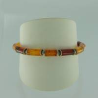 Armband Rhrchen Bernstein mix