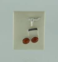 Anh�nger Note Bernstein braun